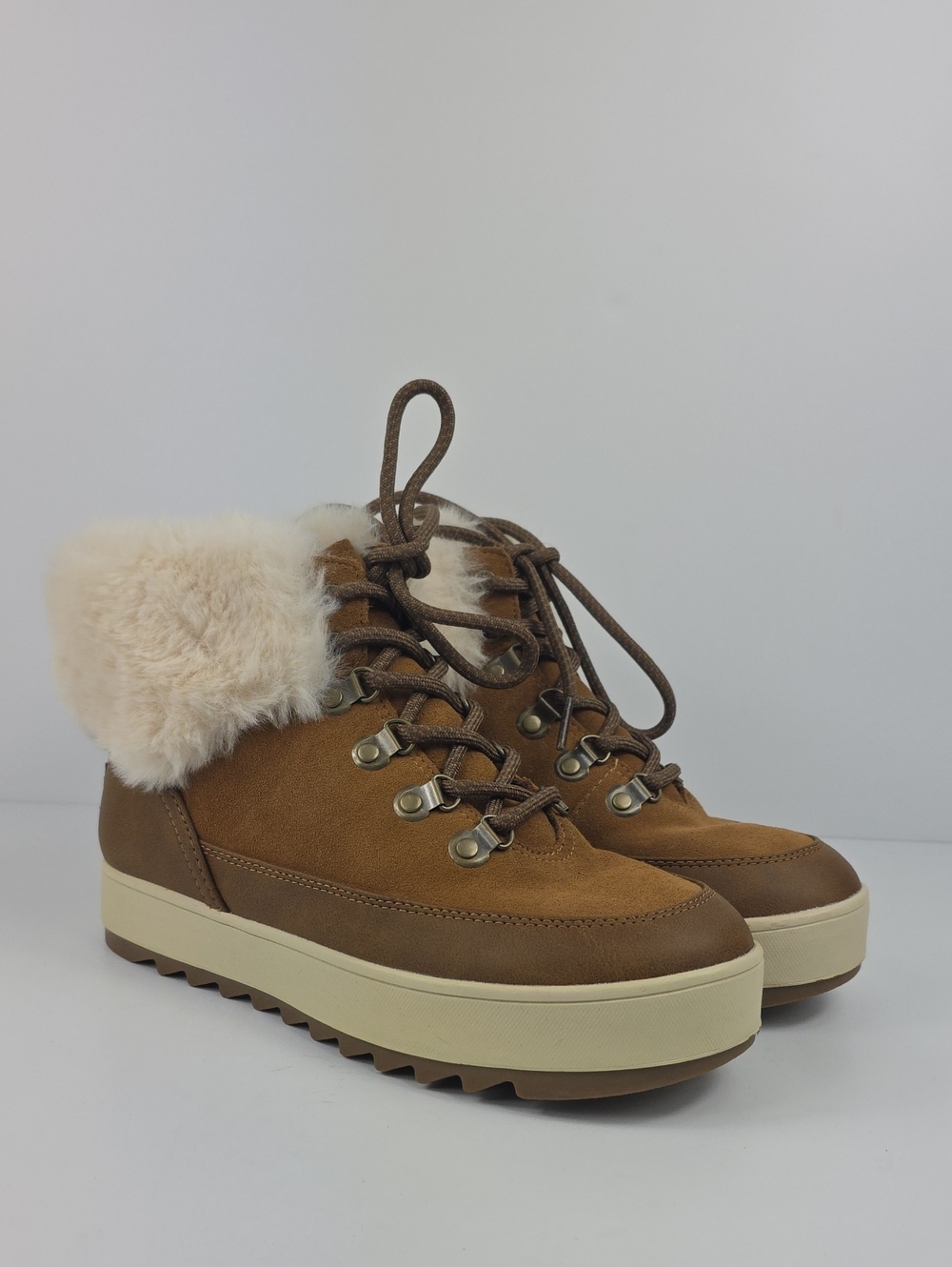 Koolaburra by UGG Tynlee Suede Lace-Up Women's Boots Size 7 - Picture 13 of 13